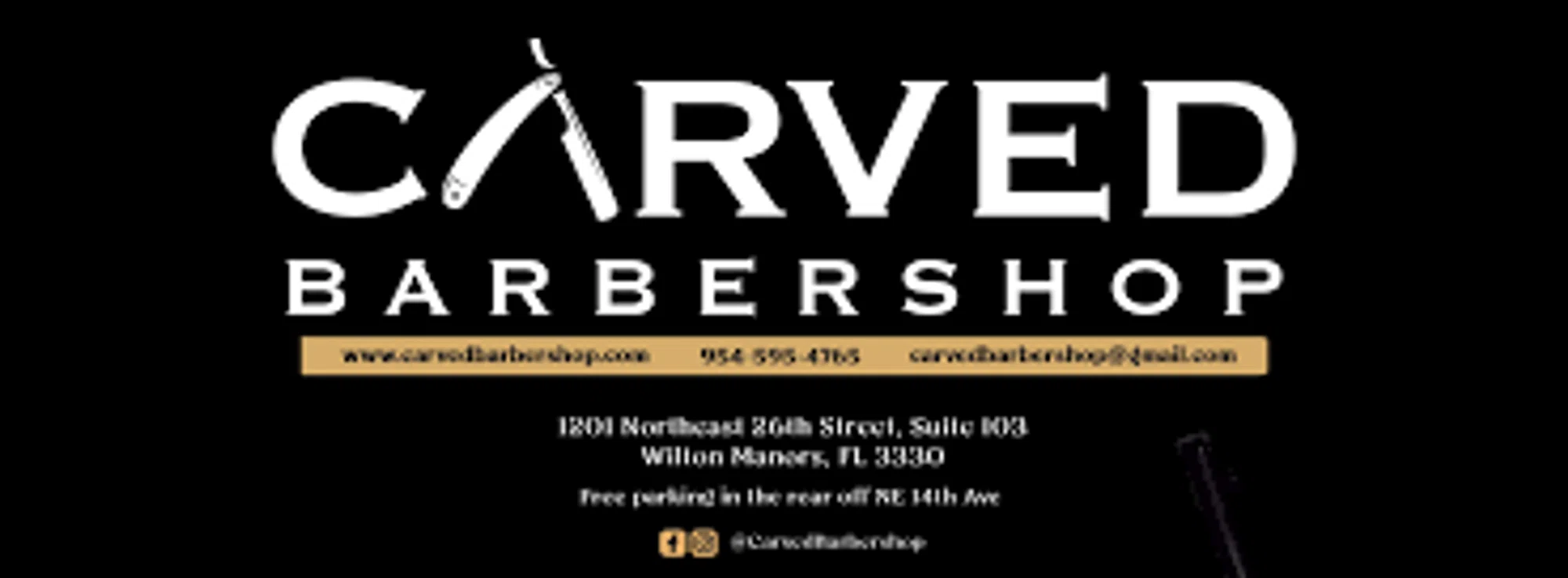 Carved Barbershop